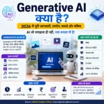 Generative AI क्या है 2026 की पूरी जानकारी, उपयोग, फायदे, उदाहरण और भविष्य