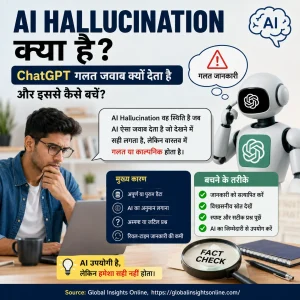 AI Hallucination क्या है और ChatGPT गलत जवाब क्यों देता है